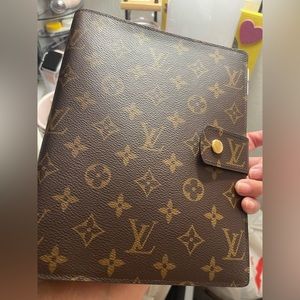 Authentic LV GM monogram Agenda